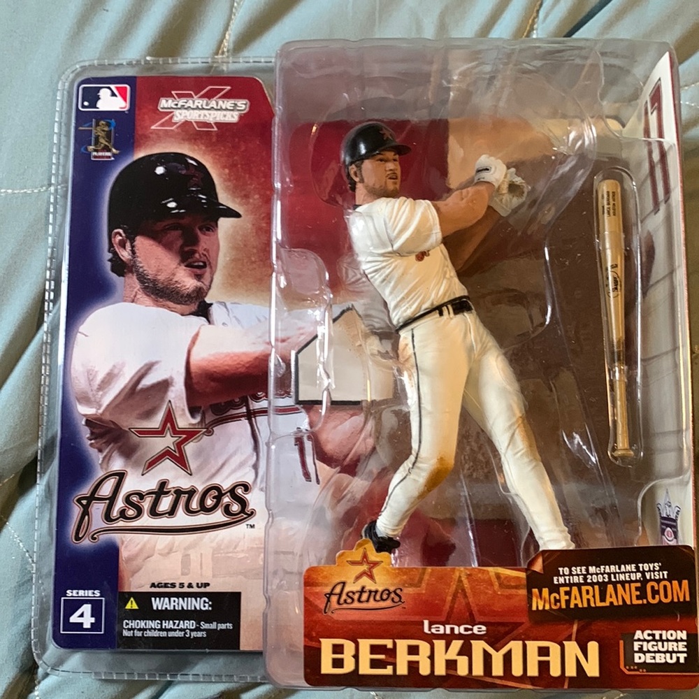 MLB - Lance Berkman Figure - Astros 17